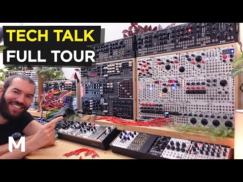 Massive eurorack setup walkthrough // 5 Years on YouTube!
