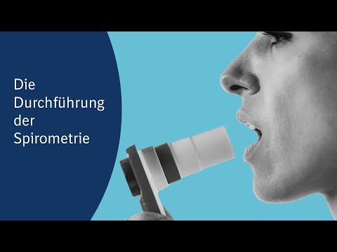 Demonstration of spirometry