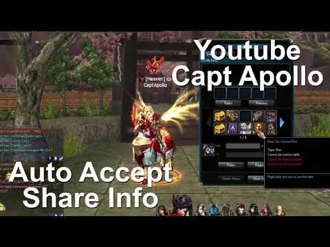 ATLANTICA ONLINE BOT - Capt Apollo Auto Accept Share Info