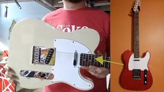 How To Spray Paint Guitar Factory Finish Transformation Vintage Look Duplicolor