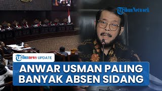 Adik Ipar Jokowi Dapat Peringatan, Anwar Usman Jadi Hakim Konstitusi Terbanyak Tak Hadiri Sidang