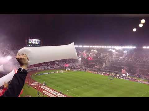 Recibimiento River Plate vs Jorge Wilstermann - Copa Conmebol libertadores bridgestone 2017