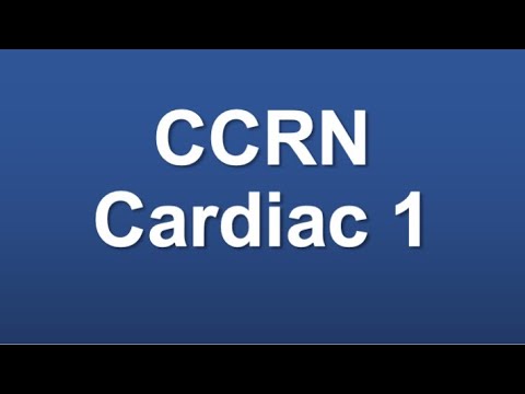 CCRN Cardiac 1