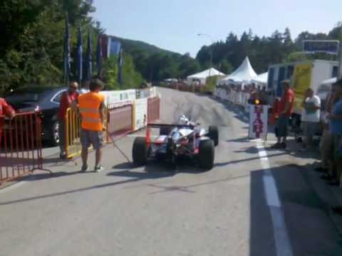 Robert Steć DALLARA F398 GSMP Banovce 2012 kolejny strat