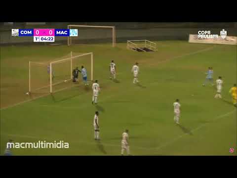 Comercial 0x1 MAC - Copa Paulista 2023 [Gol do jogo]