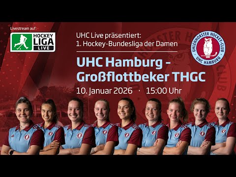 UHC Live - UHC vs. GTHCG - 1. Damen Hallenhockey Bundesliga - 10.01.2026 - 15.00 h
