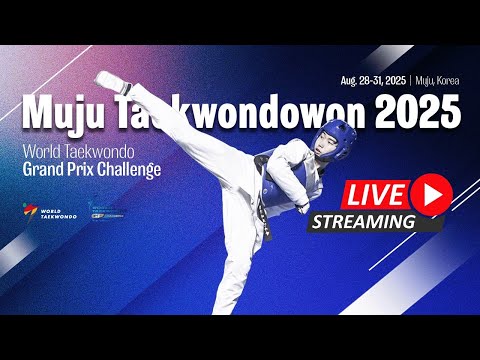 Day 4 Court 2 Morning session R64-R32 | Muju Taekwondowon 2025 World Taekwondo Grand Prix Challenge