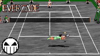 Tennis All Stars (Evercade - Codemasters Collection 1) Gameplay