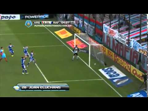 Gol de Juan Eluchans Arsenal 1 Atlético Rafaela