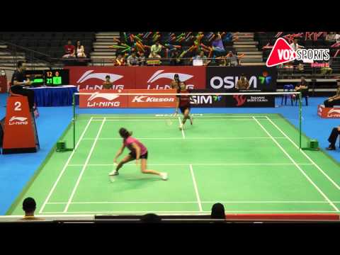 LNSO 2012 - Women's Singles Q.Finals - Porntip BURANAPRASERTSUK (THA) vs Juliane SCHENK (GER)