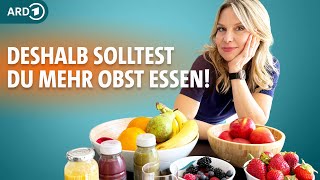 Im Smoothie, als Salat, pur: Ist zu viel Obst ungesund? | Dr. Julia Fischer | ARD Gesund