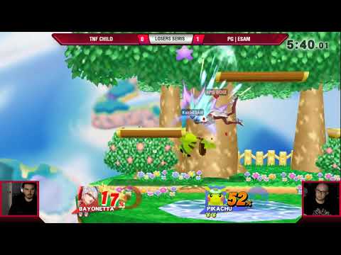 VS weekly 03/22/18 -  Losers Semi's - Child ( Bayonetta ) vs. Esam ( Pikachu ) - Smash 4
