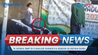 BREAKING NEWS: 14 Siswa SMP di Cianjur Dianiaya Senior di Depan sang Guru, Pelaku Ditindak Polisi