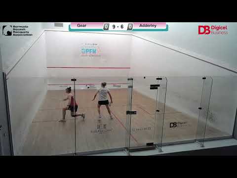 Squash - Georgia Adderley V Grace Gear -  CHUBB Bermuda Open 2022 - Women's Semi Finals