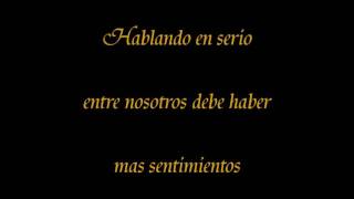 Hablando en Serio Karaoke acústico armonizada en G