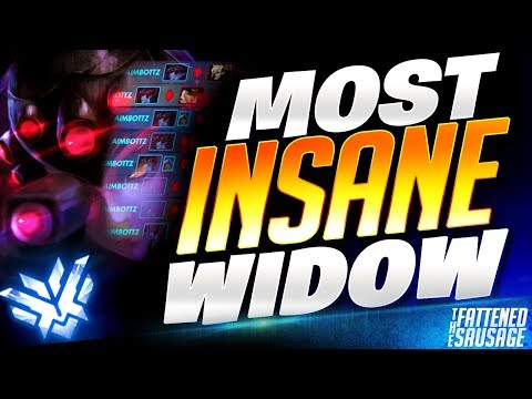 "THIS WIDOW IS INSANE!" Widow God BLOWS TEAMMATES MINDS & HARD CARRIES | Overwatch