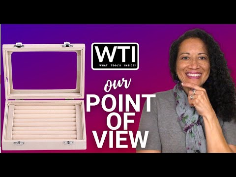 LANTWOO Velvet Glass Jewelry Display - WTI product video review