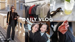 【日常Vlog】最近のリアルな日常と冬コーデ🍂🍳朝活/ギフト開封/カフェ