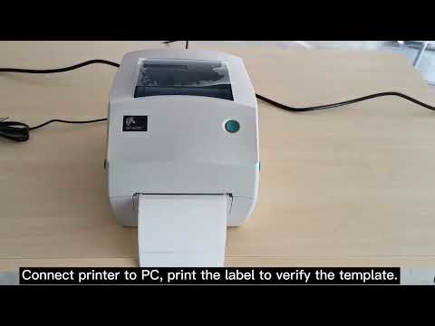 Jak wydrukować etykietę przy użyciu wag OHAUS z serii Defender 3000