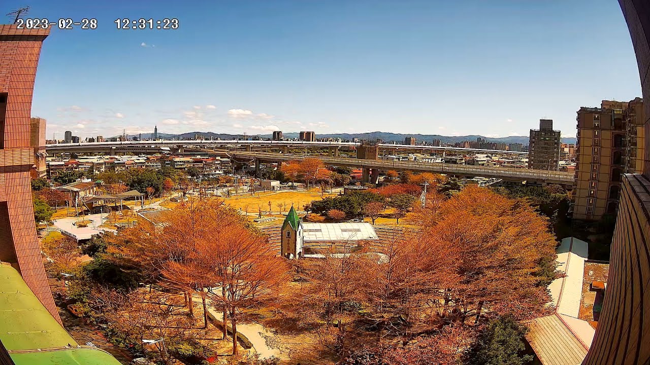 Live webcam view of Jiangzicui Music Park Panorama