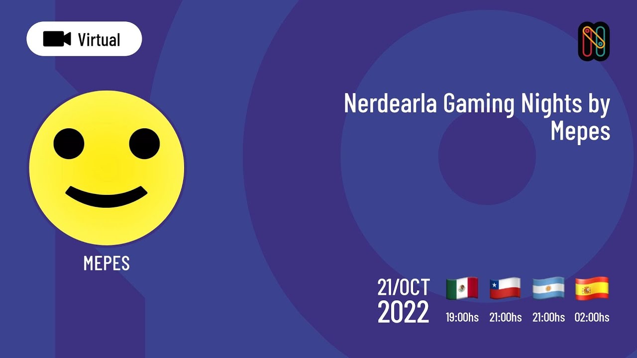 Nerdearla Gaming Nights by Mepes