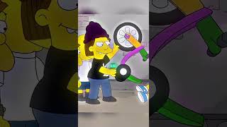 Sibling rivalry gone rogue:Bart &amp;Lisa’s fight turns into a vanishing act!💀#simpsons