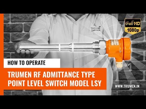 Ceramic insulation rf admittance level sensor