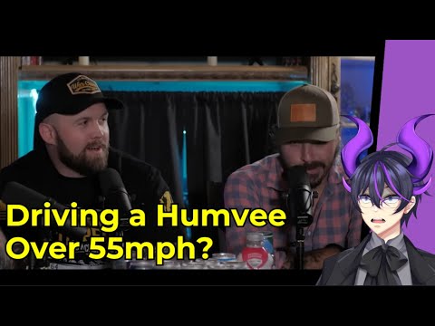 "Driving a Humvee Over 55mph - No Thanks" | Kip Reacts to The Fat Electrician