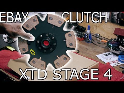 XTD (ebay) stage 4 clutch and Flywheel Bench top Overview