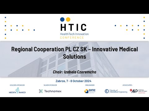 HTIC 2024: Regional Cooperation PL CZ SK | Tuesday, October 8, 2024, 1:15 p.m.
