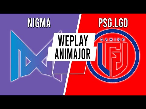 DOTA 2 LIVE - Nigma VS PSG.LGD l WePlay AniMajor : Group Stage