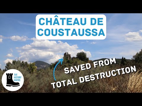 Private tour around castle ruin  |  Castle of Coustaussa