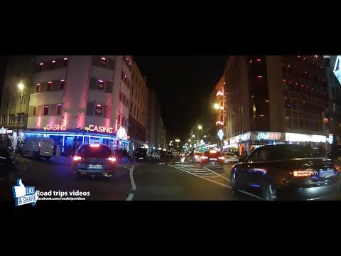 driving in Frankfurt am Main / October 2017 / road trip