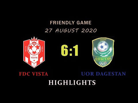 03.11.2020 FDC Vista - UOR Dagestan - 6:1. Highlights.