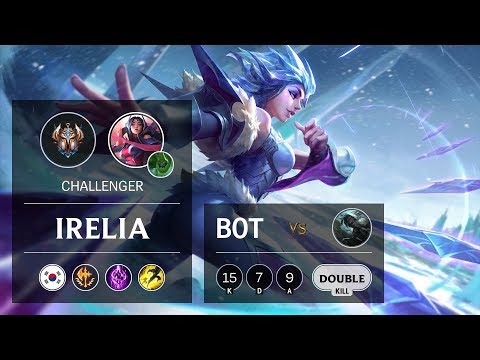 Irelia Bot vs Senna - KR Challenger Patch 9.23