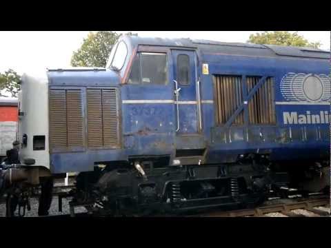 BABY DELTIC Barrow Hill.Sat 17.9.11.Rail Phone HD.LOCO TV UK.