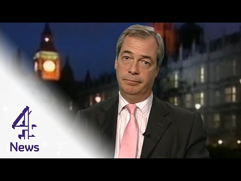 Nigel Farage: Paris attack a result of 'fifth column' living in EU | Channel 4 News