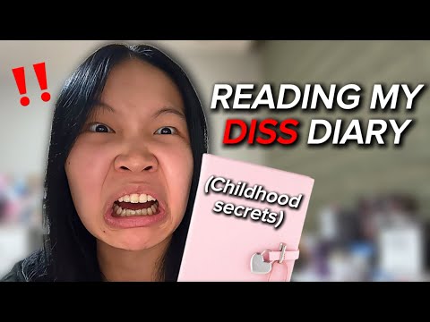 Reading my brutal childhood diaries… (& eating hwachae)
