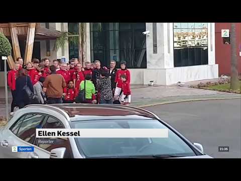 TV2 Sporten -Hinna på treningsleir i Spania (25.03.2019)