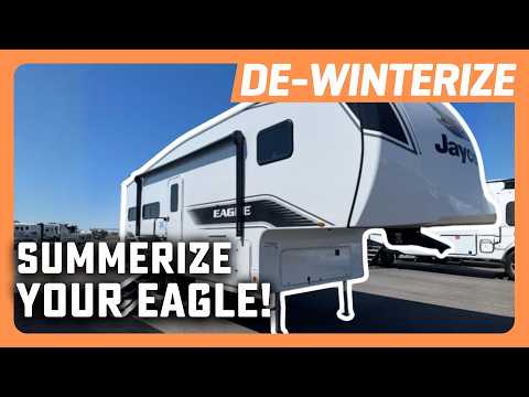 How to Dewinterize a 2026 Jayco 24MLE | Flush Antifreeze & Prep for Camping