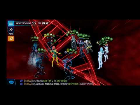 War Offense - 436k Xmen vs 364k Marauders - Marvel Strike Force