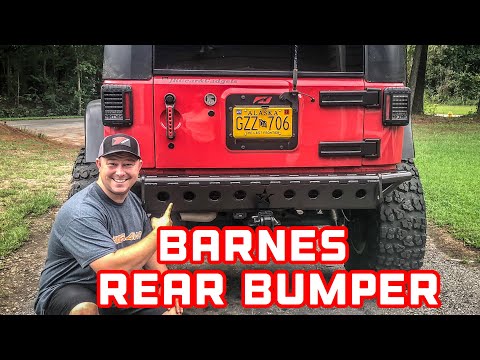 No More Bulky Bumper!! Barnes4WD Rear Bumper Install