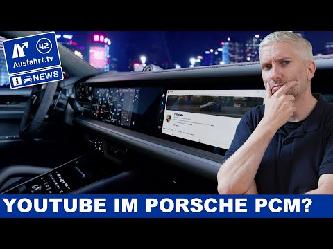Watch YouTube in almost every current Porsche thanks to PCM update | Ausfahrt TV News