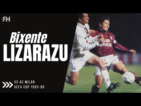 Bixente Lizarazu ● Skills ● Bordeaux 3-0 AC Milan ● UEFA Cup 1995-96