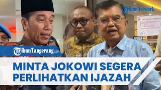 Jusuf Kalla Sarankan Presiden Jokowi Perlihatkan Ijazah Asli demi Sudahi Kegaduhan di Masyarakat