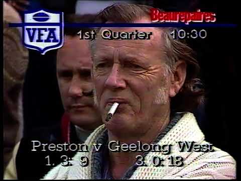 1983 2nd Semi Final Preston Vs Geel West 1st Half