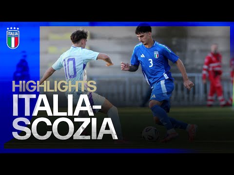 Highlights: Italia-Scozia 1-1 | Under 19 | Amichevole