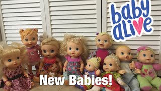 BABY ALIVE NEW dolls!