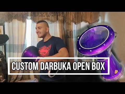 Open Box - Custom Hand Made Premium Darbuka