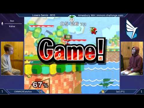 MMOM156 SSBM - GWM420 (Default Fox) vs. Ses (Green Fox) - Melee LSF